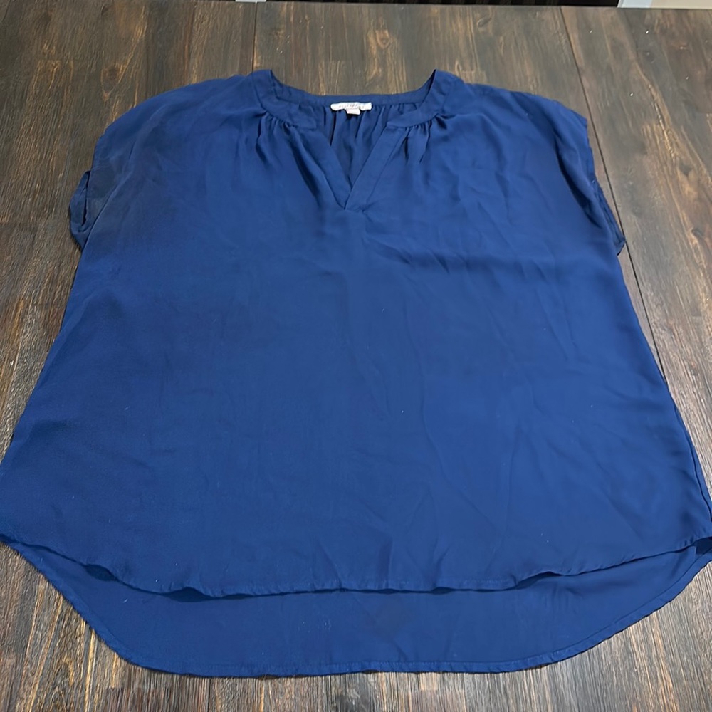 Navy Blue Blouse - Size 2X